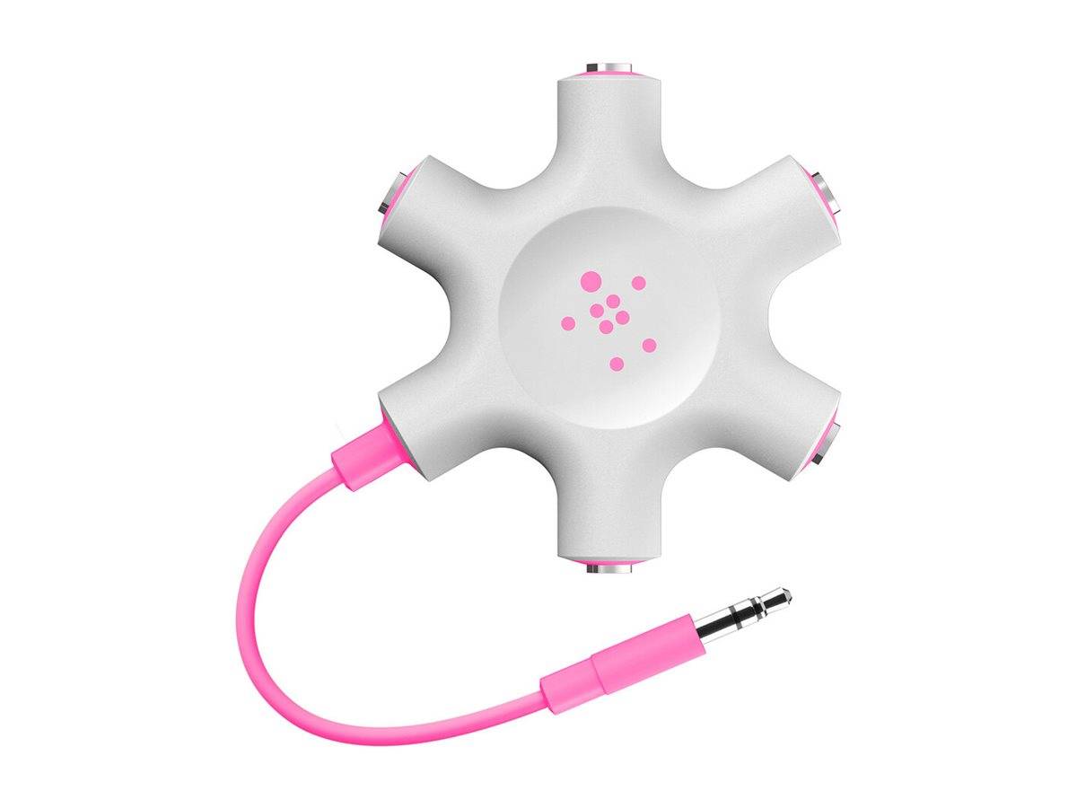 Belkin ROCKSTAR MULTI-HOOFDTELEFOON SPLITTER VERPAKKING-2
