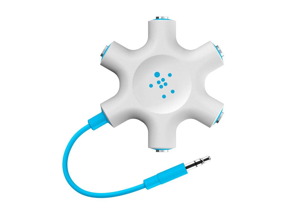 Belkin ROCKSTAR MULTI-HOOFDTELEFOON SPLITTER VERPAKKING-3