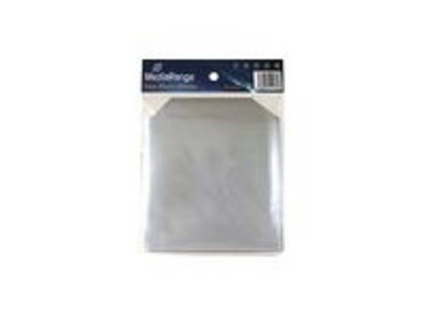 MediaRange CD hoesjes 50st transparant plastic