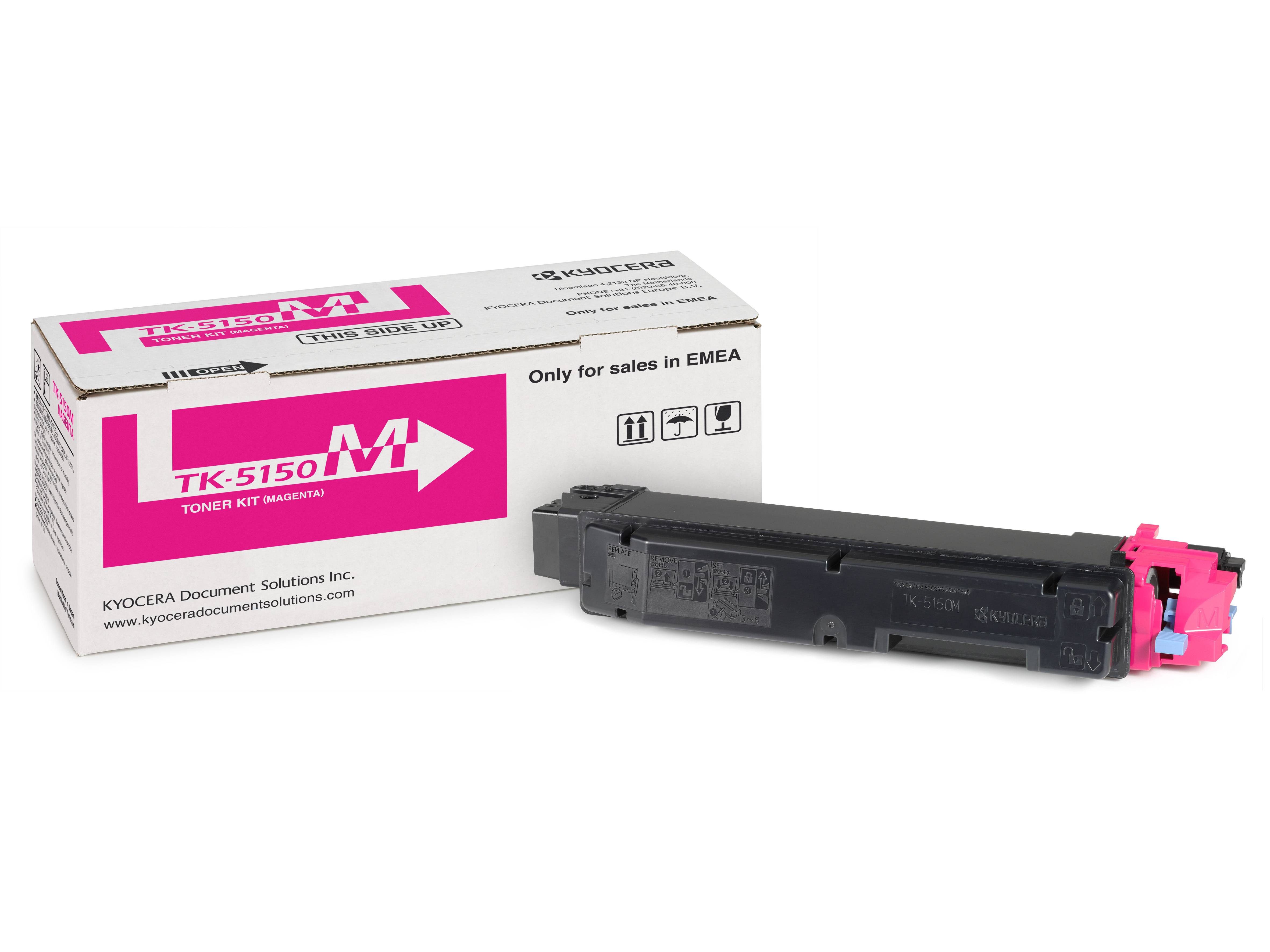Kyocera Toner TK-5150 M Origineel Magenta 10000 bladzijden 1T02NSBNL0-2