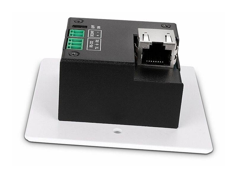 LINDY 70m Cat.6 HDMI 4K60 HDBaseT UK Wandplaat Ext/Transmit-1