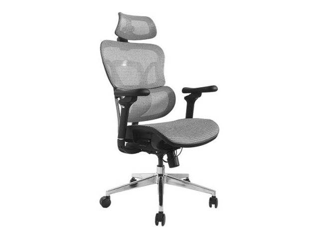 Uitrusting Ergonomische bureaustoel met hoofd- en armleuningen maat lite Retail-0