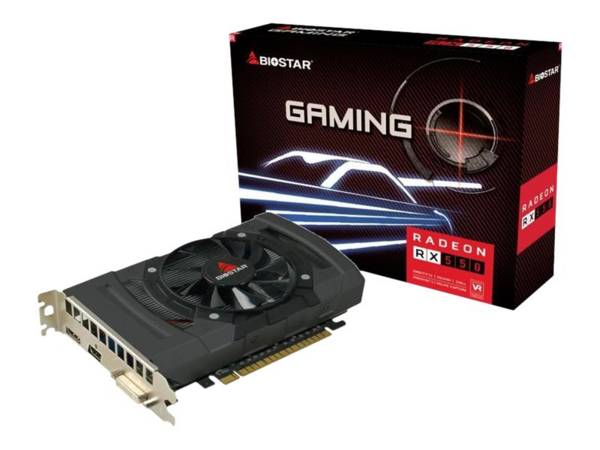 Biostar Radeon RX550 AMD Radeon RX 550 4 GB GDDR5