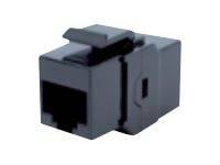 Bachmann RJ45 Netwerk Adapter CAT 6 [1x RJ45-bus - 1x RJ45-bus] 0 mm Zwart-2
