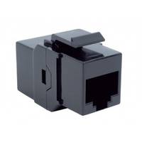 Bachmann RJ45 Netwerk Adapter CAT 6 [1x RJ45-bus - 1x RJ45-bus] 0 mm Zwart-3