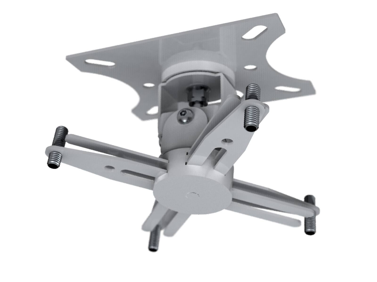 Vision TM-CC, plafondbeugel voor projectoren met directe koppeling, wit-3