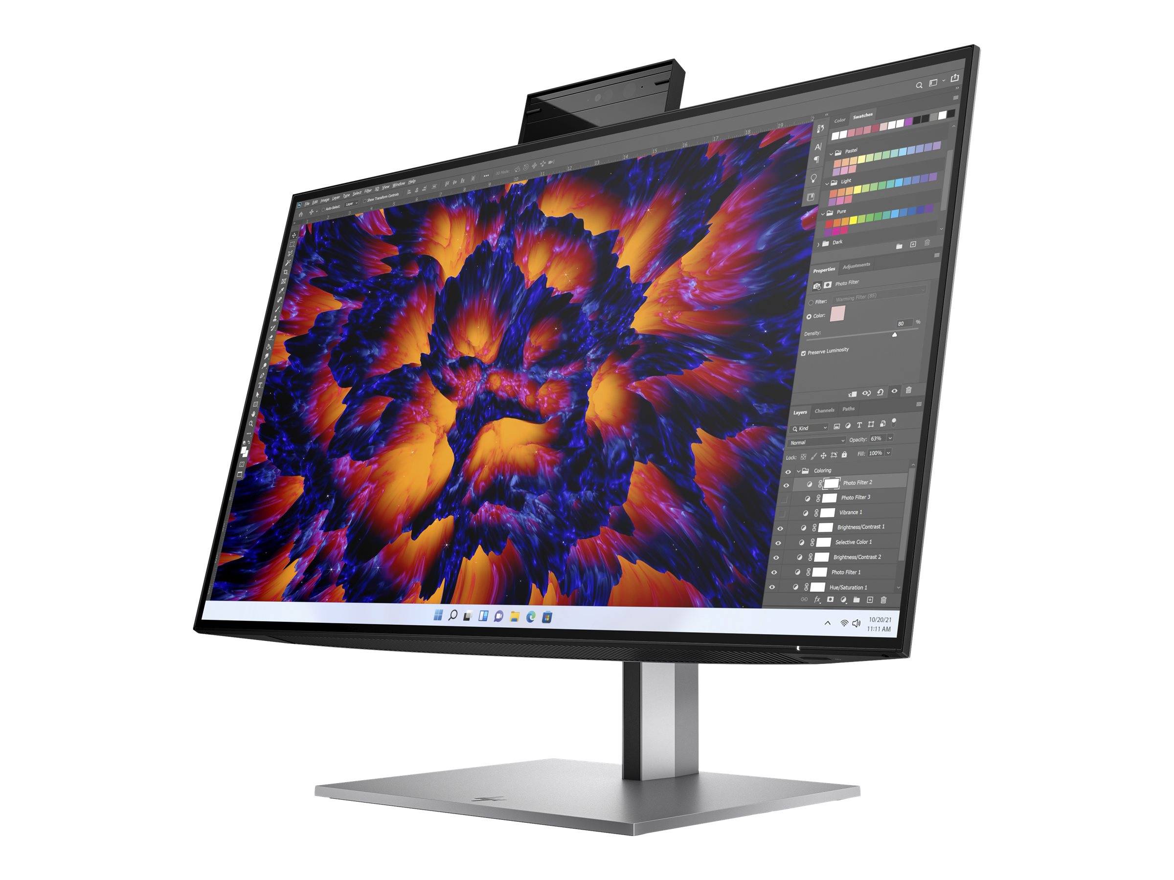 HP Z24M G3 computermonitor 60,5 cm (23.8") 2560 x 1440 Pixels Quad HD Zilver-2