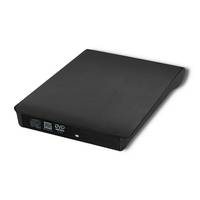 QOLTEC QOLTEC-51857 Externe DVD-drive; zwart; USB A; USB 3.0; 146x145x16mm - 1 stuk-0