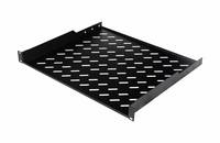 Equip vaste plank 19" voor serverkasten, 1U 60cm zwart-0