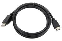 GEMBIRD CC-DP-HDMI-3M Kabel; DisplayPort-stekker,HDMI-stekker; PVC; 3D,Full HD 1080p - 1 stuk-3