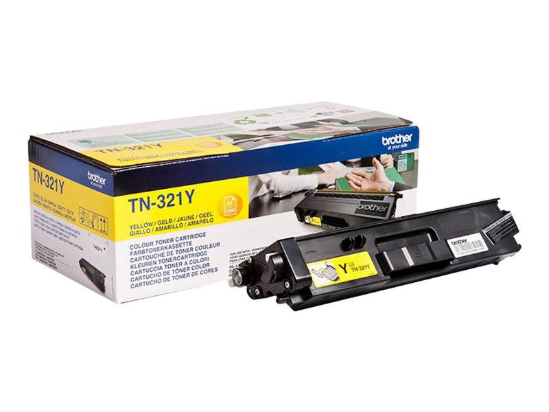 Brother Tonercassette TN-321Y TN321Y Origineel Geel 1500 bladzijden-1
