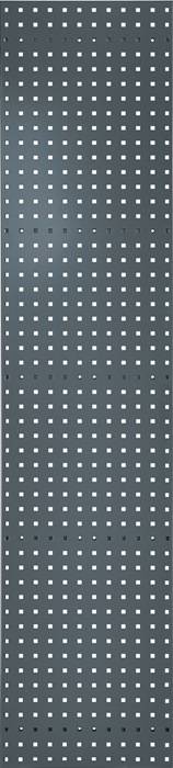 Geperforeerde plaat B450xL2.000 mm antracietgrijs, RAL 7016 RASTERPLAN