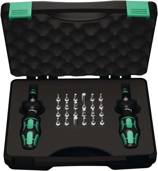 Wera Workshop Moment Schroevendraaierset - 26-Delig, 0,3 - 3 Nm (05074738001) 26-piece