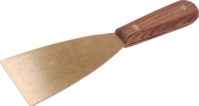 Plamuurmes breedte 50 mm messing ENDRES TOOLS