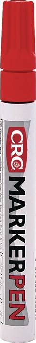 Permanentmarker MARKERPEN rood streepbreedte 1-4,5 mm spitse punt watervast CRC-0