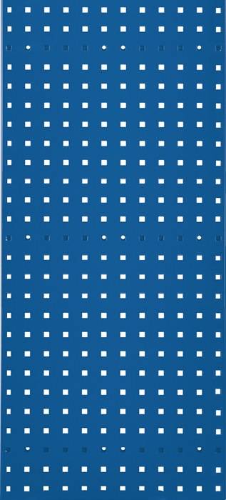 Geperforeerde plaat B450xL1000mm gentiaanblauw, RAL 5010 RASTERPLAN