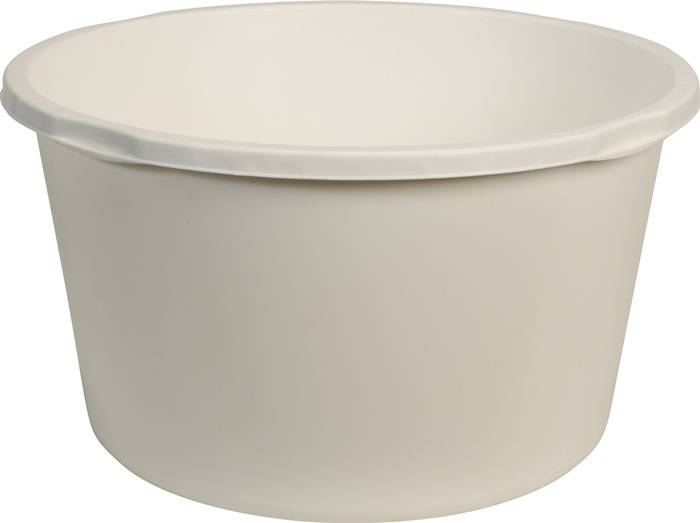 Mortelbak GRIPLINE D 65 l versterkt wit-0