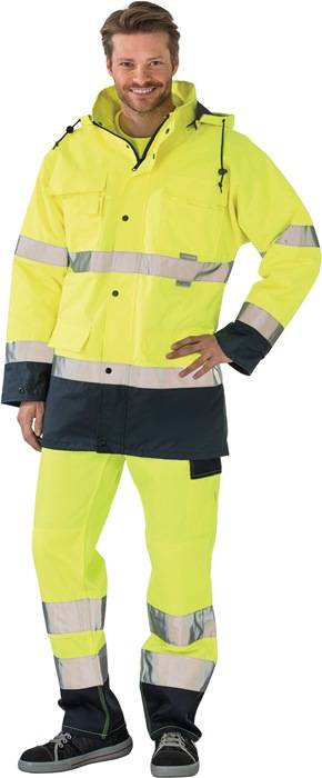 Veiligheidsparka maat XL geel/marine PLANAM-0