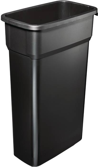 Recyclingcontainer 70 l H730xB490xD290 mm zwart ROTHO
