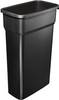 Recyclingcontainer 70 l H730xB490xD290 mm zwart ROTHO