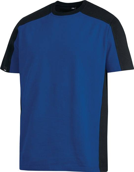 T-shirt MARC maat L royal/zwart FHB