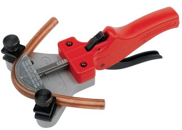 Buigset voor eenhandsbediening TUBE BENDER tot 90 graden C werkbereik 6-8-10-12