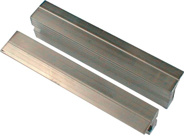 Beschermbek voor bankschroef 47/5 N voor bekbreedte 120 mm ribbelprofiel alumini