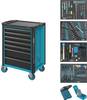 Gereedschapswagen 179N-7/220 B785xD518xH1020mm 540 kg 7 laden 220-delig staalpla
