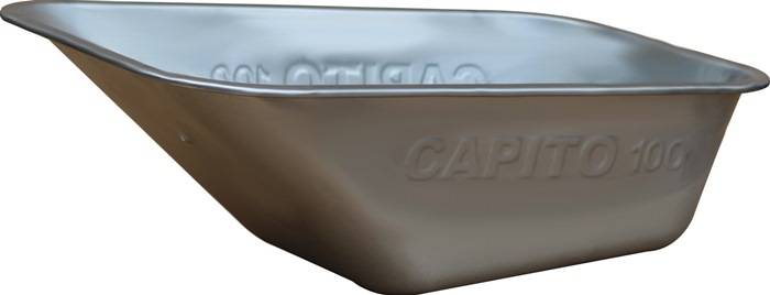 Kruiwagenbak Allcar 100 100 l verzinkt CAPITO-0