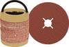 Fiberschijf PREMIUM CERABOND X d. 125 mm korreling 36 RVS / staal keramische kor