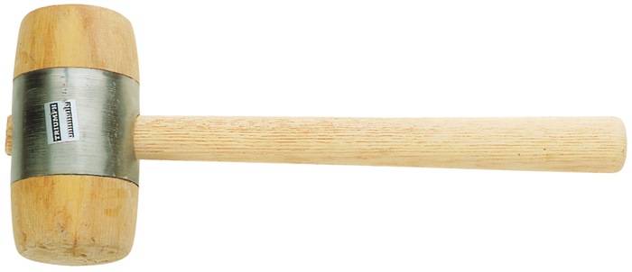 Houten hamer hoofd-d. 50 mm 230 g wit beukenhout