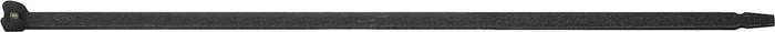 Kabelbinder M.E.T. lengte 186 mm breedte 4,5 mm polyamide 6.6 zwart 100 st./zak