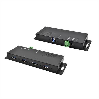 EXSYS EX-1183HMVS-2 4-poorts USB 3.2 Gen1 metalen HUB met 15KV ESD-overspanningsbeveiliging-0