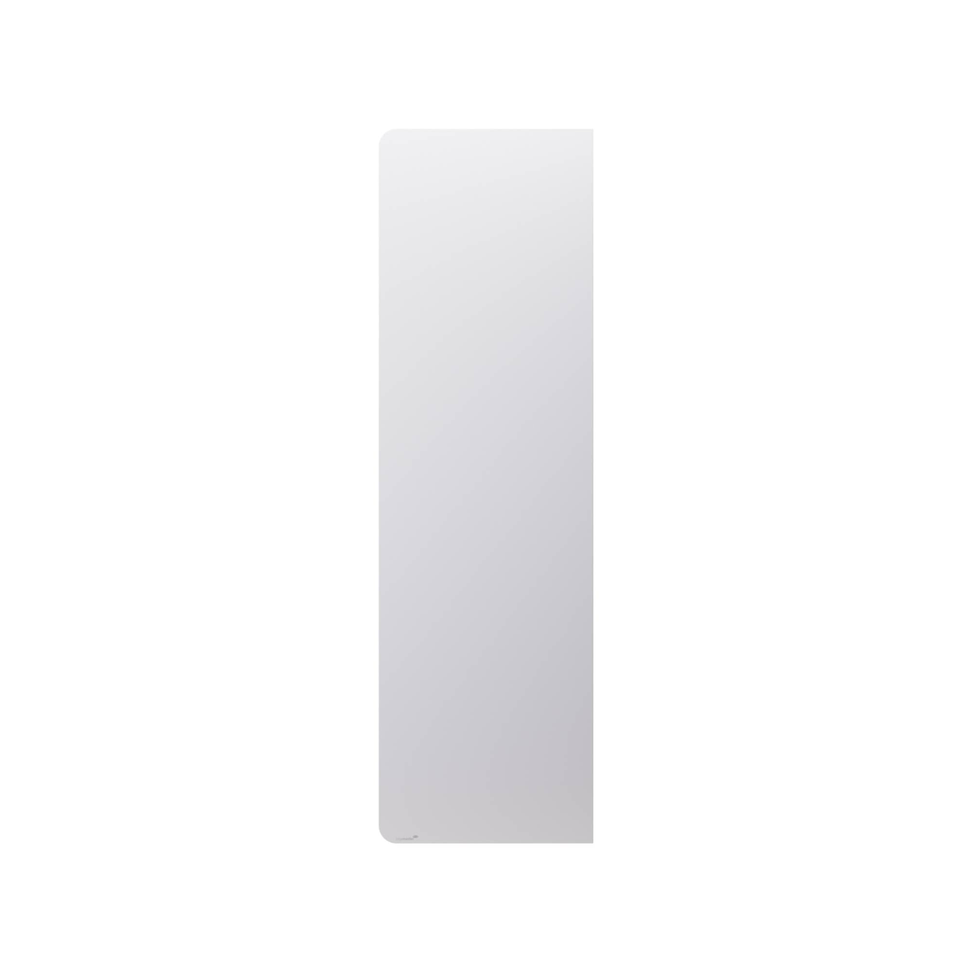 WALL-UP frameless whiteboard - 200 x 59,5 cm - Ronde hoeken links-0