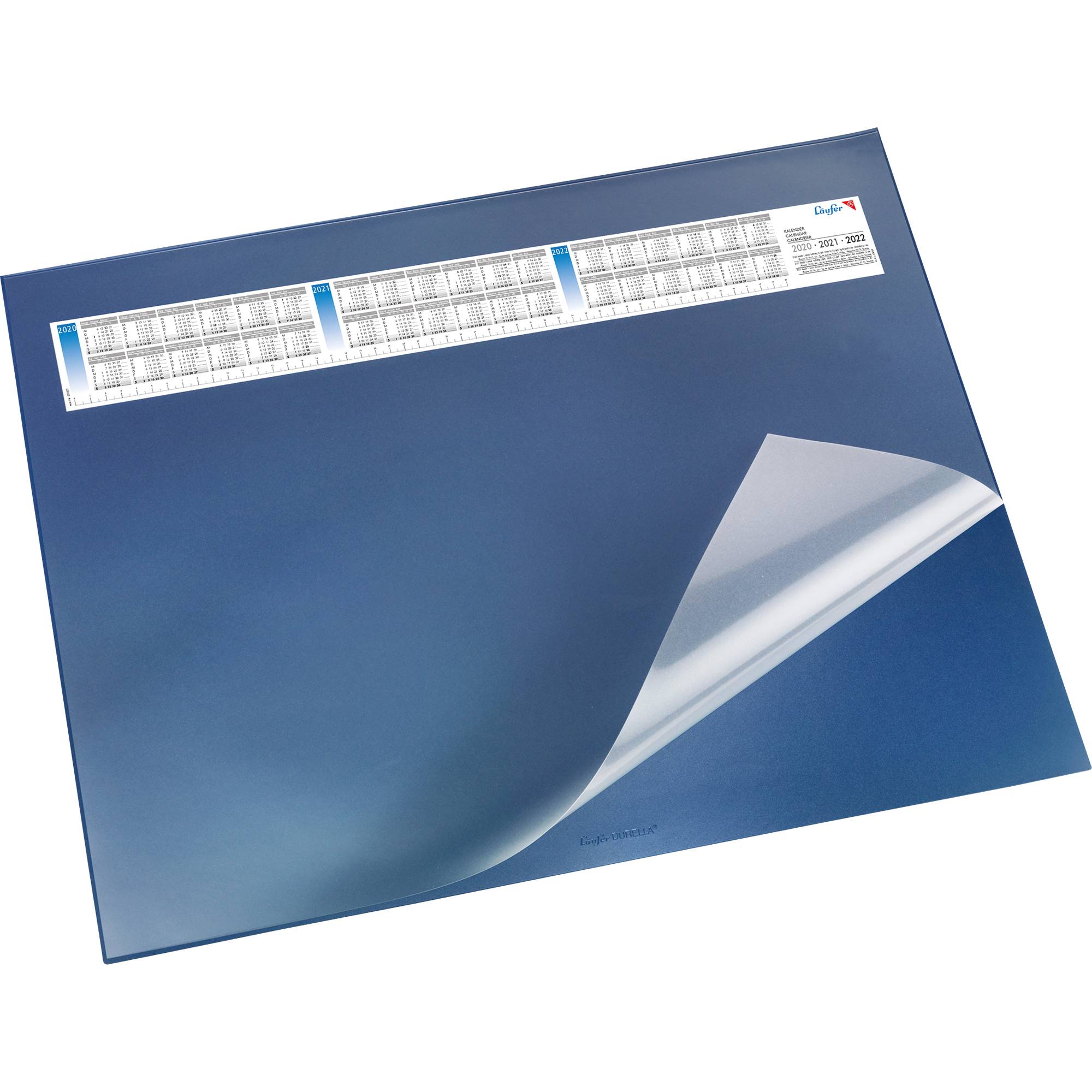 Läufer Schreibunterlage DURELLA DS, 520 x 650 mm, blau