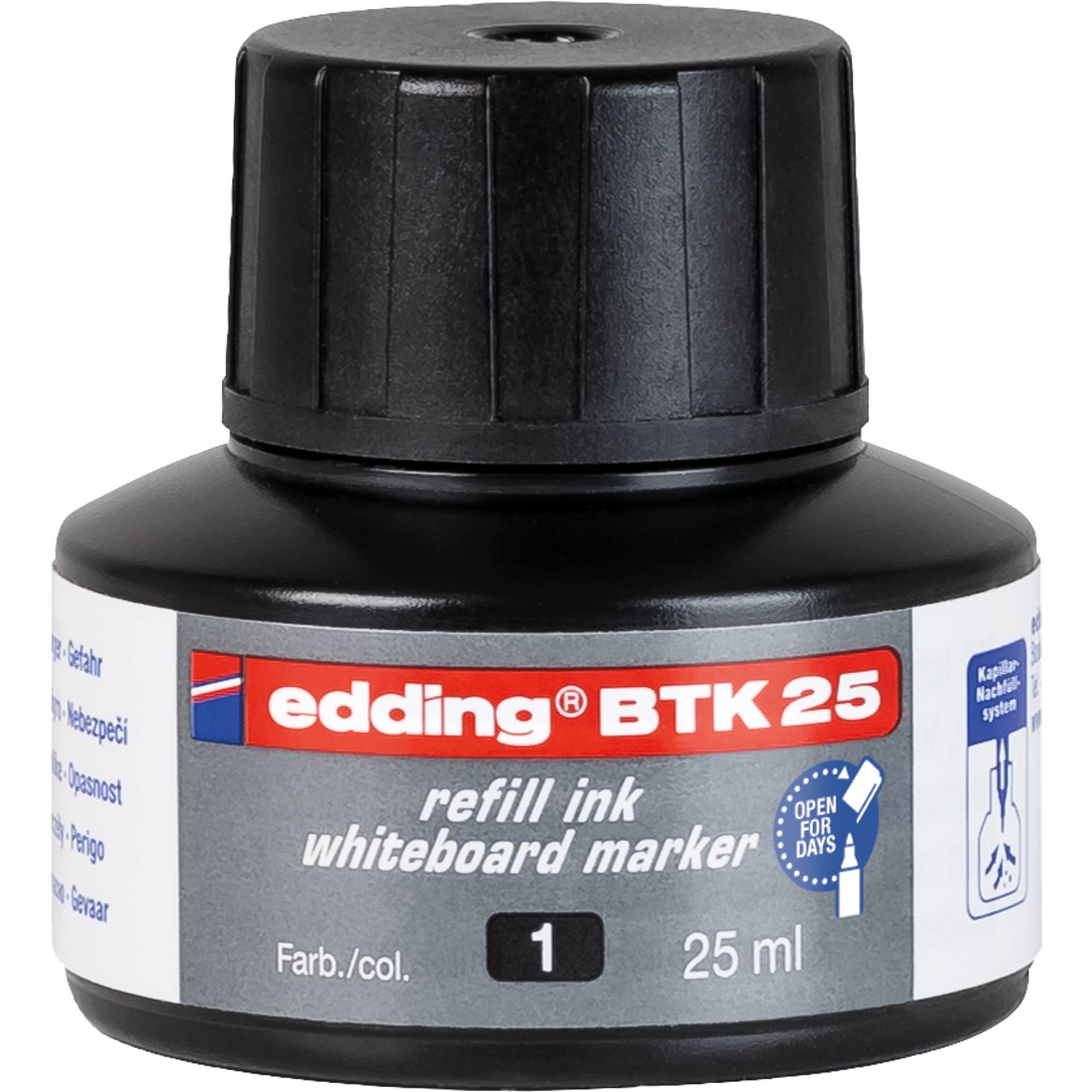 EDDING BTK 25 - Zwart - 25 ml - 1 stuk(s)
