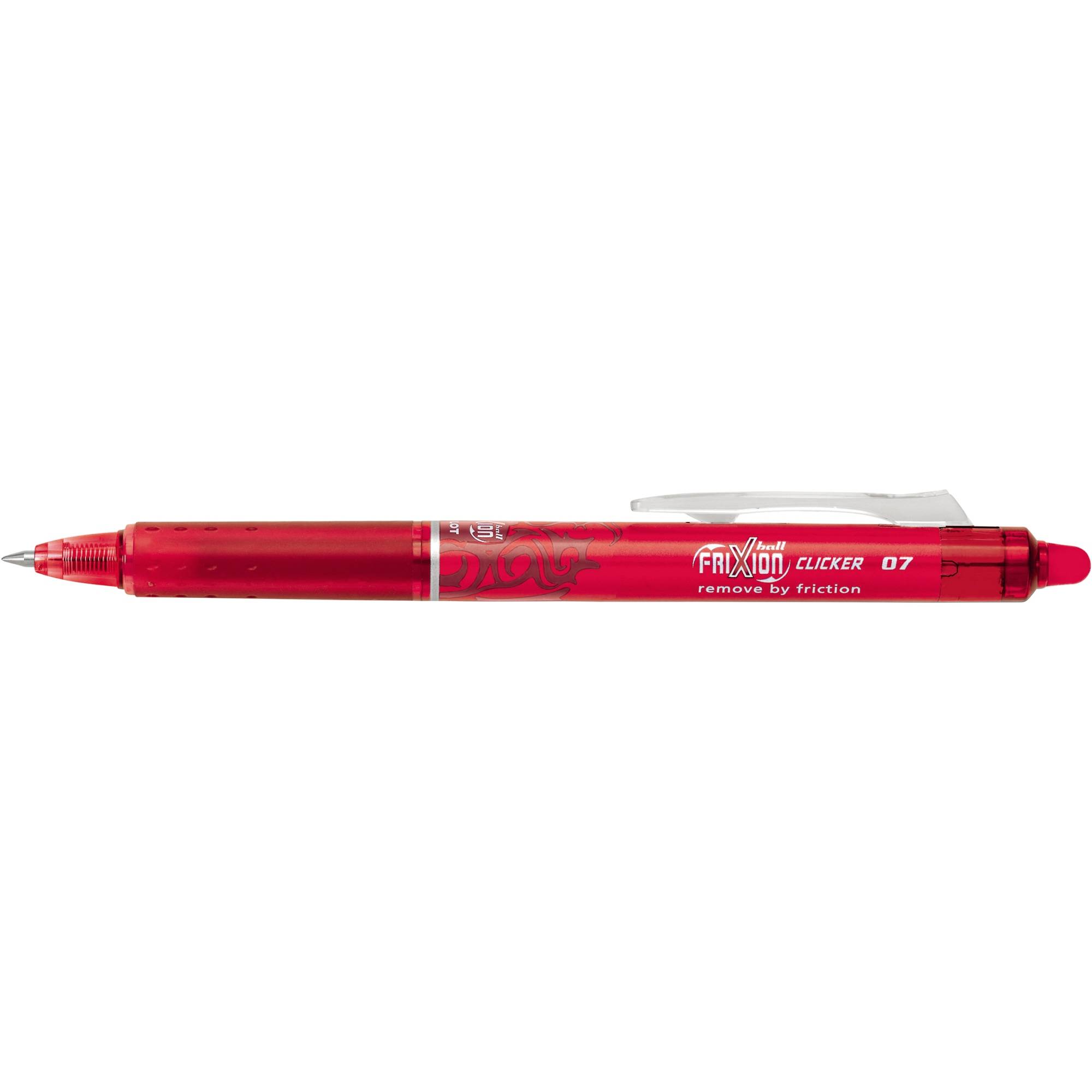 Pilot 4902505417504 Pilot - Rollerpen friXion clicker medium rood-0