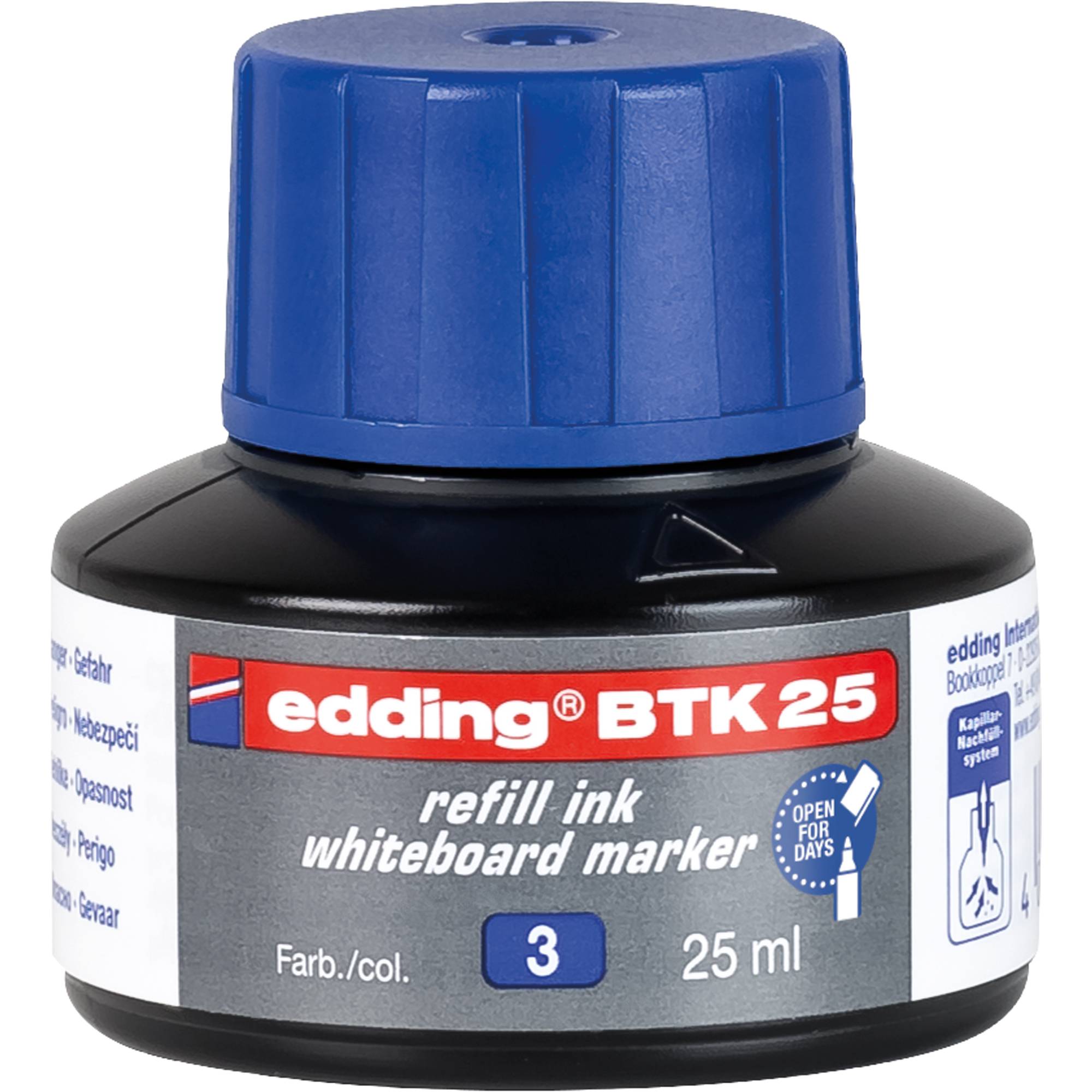 EDDING BTK 25 - Blauw - 25 ml - 1 stuk(s)