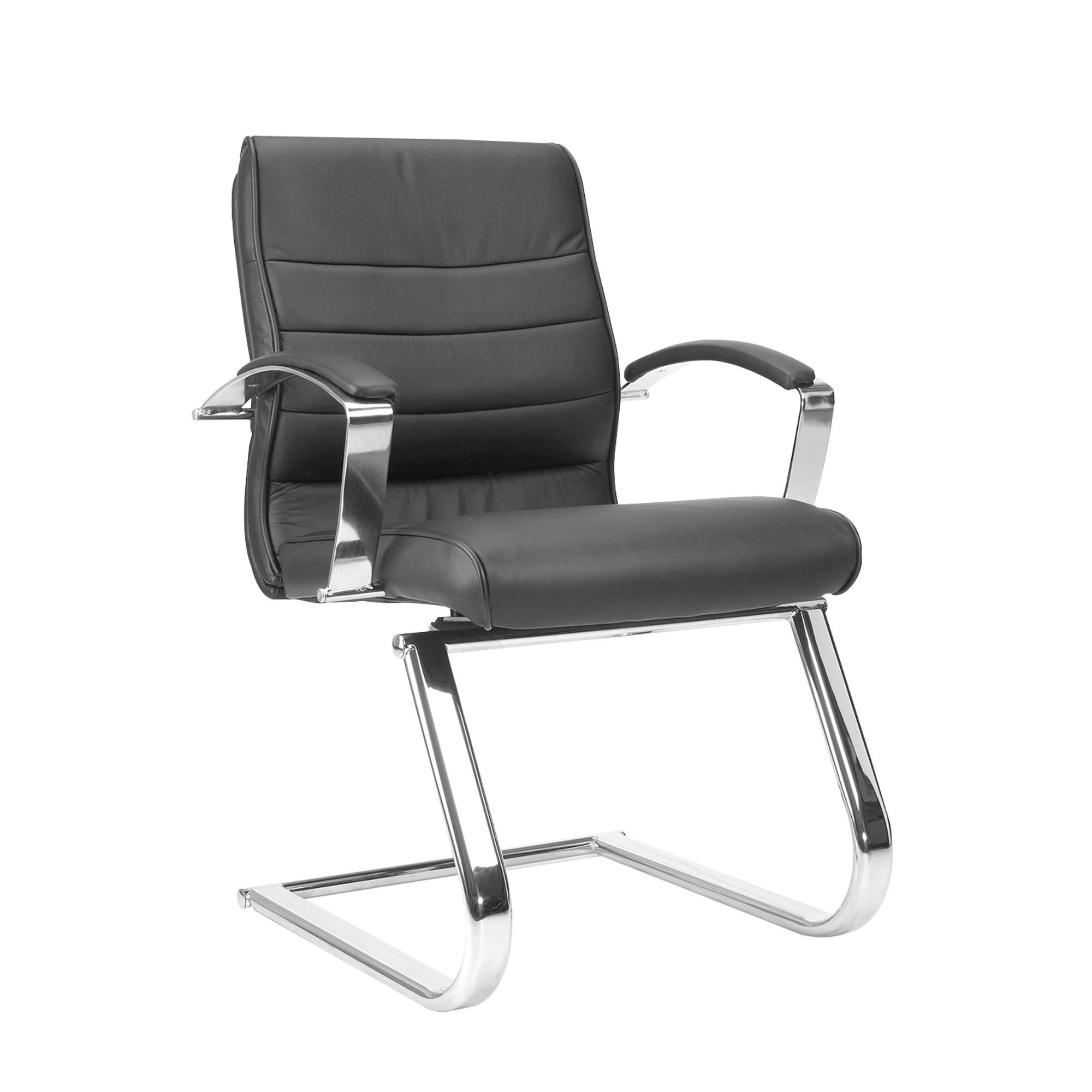 TOPSTAR Bezoekersstoel TD Lux 15 Leer zwart - 8789A80-0