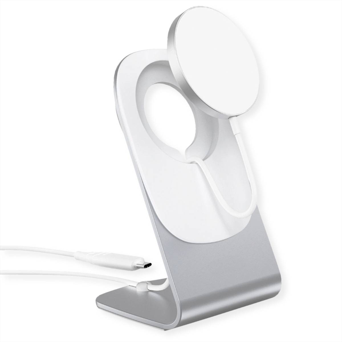 ROLINE magnetische inductielader met standaard voor mobiele apparaten, 15W-1