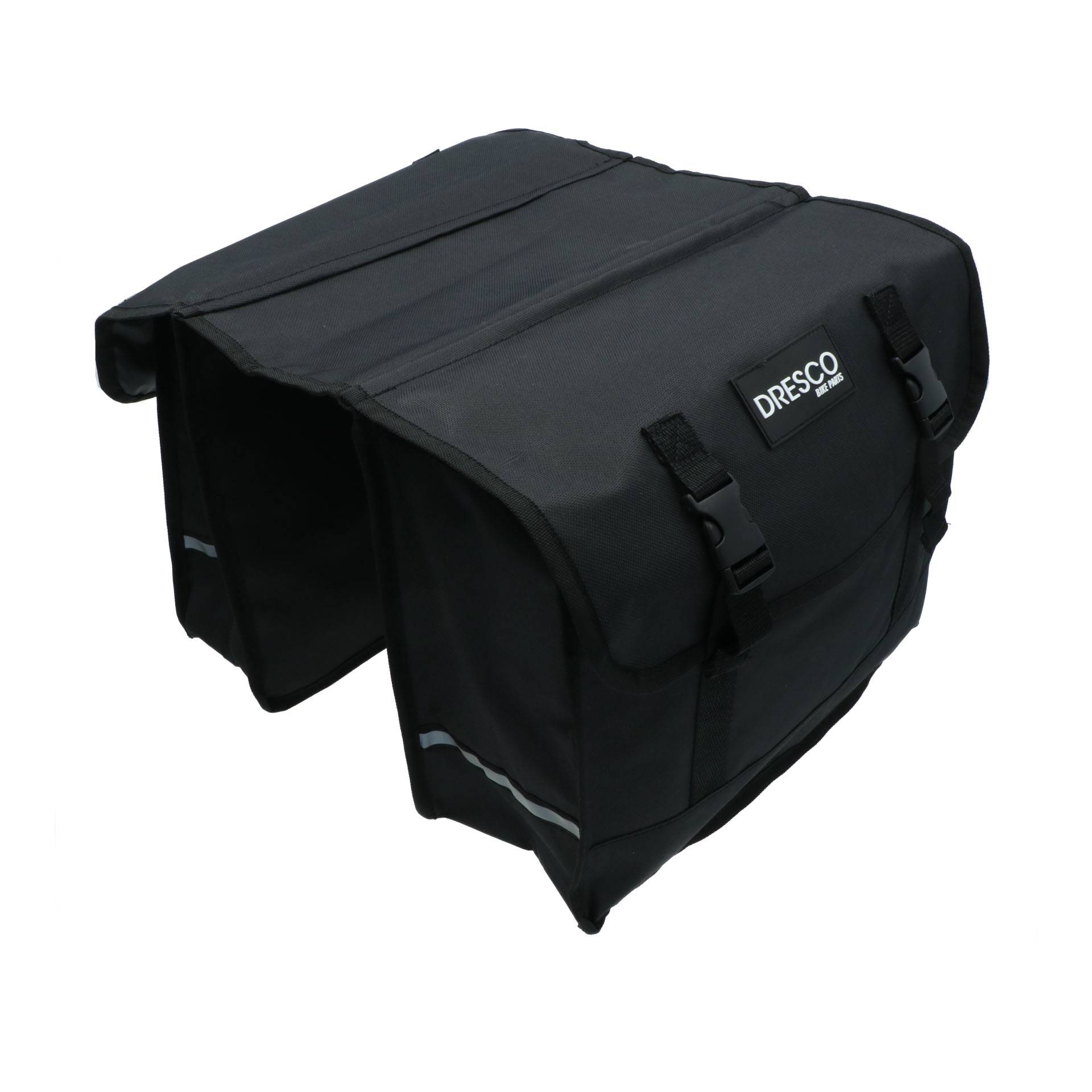 Dresco Dubbele Fietstas Basic Zwart 30 Liter-2