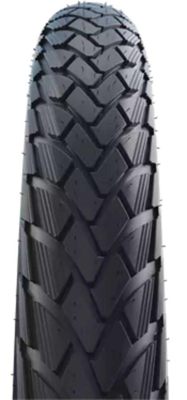Buitenband Schwalbe Green Marathon GreenGuard 16 x 1.35"/35-349 mm - zwart met reflectie
