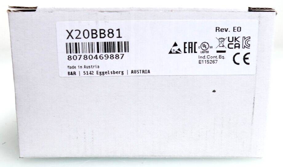 Bernecker & Rainer - X20BB81-1