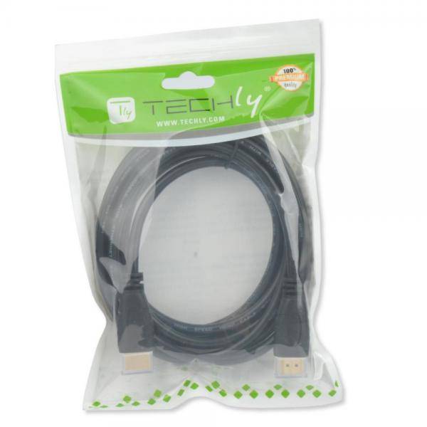 Techly HDMI-kabel met Ethernet - HDMI-stekker naar HDMI-stekker-1