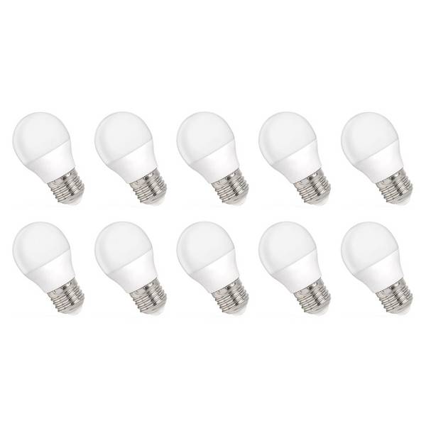 Spectrum LED Kogellamp P45 E27 Mat - 4W 340lm 4000K - Neutraalwit - Vervangt 31W - 10 stuks