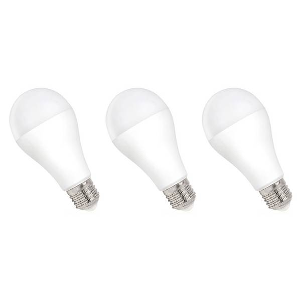Spectrum LED Peerlamp A60 E27 Mat - 15W 1550lm 4000K - Neutraalwit - Vervangt 101W - 3 stuks