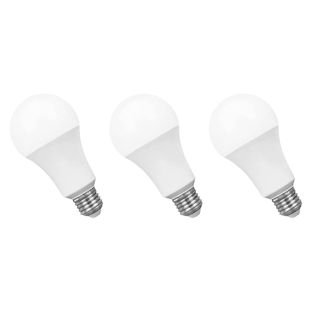 Spectrum LED Peerlamp A60 E27 Mat - 18W 1800lm 4000K - Neutraalwit - Vervangt 114W - 3 stuks