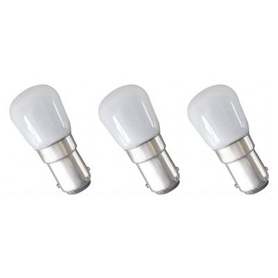 Spectrum LED Buislamp T25 BA15d Mat - 1.5W 140lm 3000K - Warmwit - Vervangt 15W - 3 stuks-0