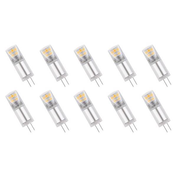 Spectrum LED Insteeklamp G4 Helder - 2.5W 280lm 4000K - Neutraalwit - Vervangt 27W - 12V - 10 stuks