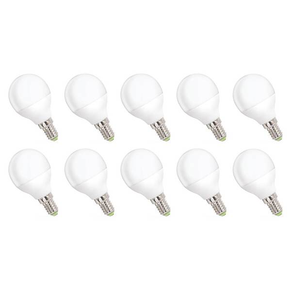 Spectrum LED Kogellamp P45 E14 Mat - 4W 340lm 4000K - Neutraalwit - Vervangt 31W - 10 stuks